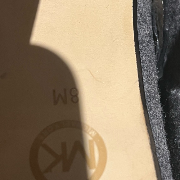 Michael Kors grey and black cut out booties. Size 8 - Picture 3 of 3